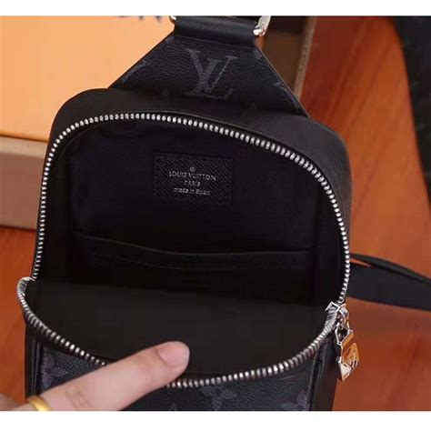 Louis Vuitton Outdoor Slingbag Taigarama Noir Black 